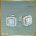 ต่างหูเพชรประกบบาเก็ต 0.98 กะรัต สี 99  ER03101