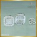 ต่างหูเพชรประกบบาเก็ต 0.98 กะรัต สี 99  ER03101