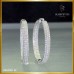 ต่างหูเพชรห่วงรอบวง 2.70 กะรัต สี 100 VVS ER03105
