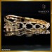 กำไลข้อมือเพชรแท้ สี 100 ตัวเรือนทองพิ้งโกลด์ 18k BL01214