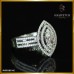 แหวนเพชร Marquise 0.90 กะรัต สี 94 VVS1 ใบเซอร์ GIA RI06288