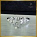 แหวนหมั้นเพชรแท้เม็ดเดี่ยว 0.50 กะรัต สี95 ใบเซอร์GIA RI04361