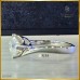 แหวนหมั้นเพชรแท้เม็ดกลาง 0.90 ตัวเรือนไขว้ ใบเซอร์GIA สี98 RI06095