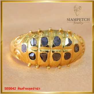แหวนเพชรซีก ทรงคุณค่า SE0042