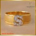 แหวนทอง 18K ดีไซน์ตัวเอสฝังเพชรสี 99 SE0079 แหวนทอง 18K ดีไซน์ตัวเอสฝังเพชรสี 99 SE0079