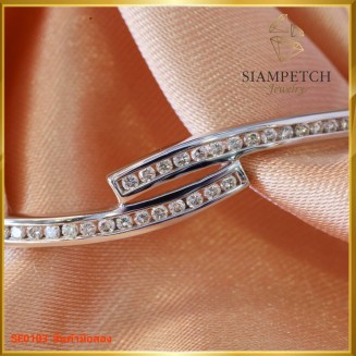 กำไลเพชรแถวสี 100 SE0103