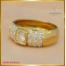 แหวนเพชรสี98ทรงหน้ากว้าง บนตัวเรือนทอง18K SE0533