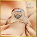 แหวนเพชร Happy Diamonds Heart ในทองคำขาว 18k  SE07411