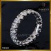 แหวนเพชรรอบวง Oval Cut Eternity Ring  สี 98 RI06261
