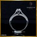 แหวนหมั้นเพชรแท้ 0.25 กะรัต สี 96 RI06479