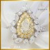 แหวนเพชร  Pear Shape 1.06 กะรัต ใบเซอร์ GIA RI06559