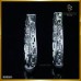 ต่างหูห่วง เพชรแท้ ฝังบนตัวเรือนทองคำขาว 18K ER03284