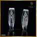 ต่างหูห่วงเพชรบาเก็ต เพชรแท้สี100 ฝังบนตัวเรือนทองคำขาว 18K ER03286