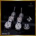 ต่างหูเพชรยาวไล่ไซส์ ใบเซอร์ IGI 3Excellent ประดับด้วยไพลินน้ำงาม ER03295 ต่างหูเพชรยาวไล่ไซส์ ใบเซอร์ IGI 3Excellent ประดับด้วยไพลินน้ำงาม ER03295