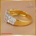 แหวนเพชแท้ สี99 ทรงหน้ากว้าง ฝังบนตัวเรือนทอง18K SE01484