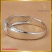 แหวนเพชแท้ ดีไซน์เก๋ ฝังบนตัวเรือนทองคำขาว18K SE01686