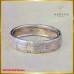 แหวนชายเพชรแท้ ดีไซน์สุดเรียบ ฝังตัวเรือนทองคำขาว 18K SE0190