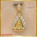 จี้พระ (พระพุทธชินราช) ล้อมเพชรแท้ สี95 ฝังลงบนตัวเรือน ทอง18K SE0576