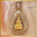 จี้พระ (หลวงพ่อโสธร) ประดับเพชรแท้ สี97 ฝังลงบนตัวเรือน ทอง18K SE0605