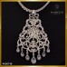 จี้เพชรแท้ทรง Chandelier 3.53 กะรัต สี 100 ลายฉลุสวยงาม PE00719