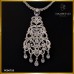 จี้เพชรแท้ทรง Chandelier 3.97 กะรัต สี 100 ลายฉลุสวยงาม PE00720