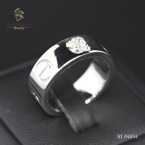 แหวนเพชรชาย เซอร์GIA  RI04654